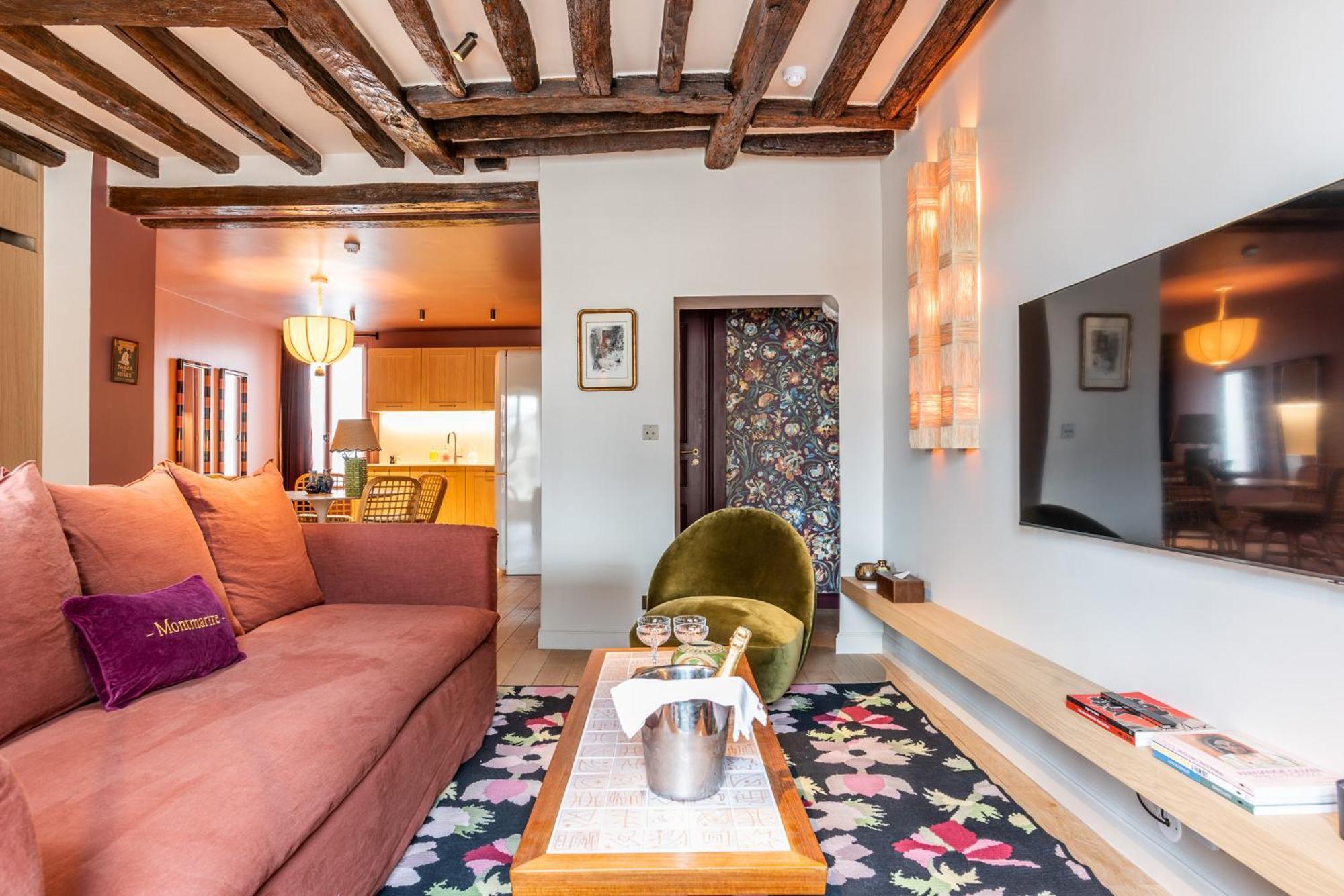 Maison La Boheme Montmartre - Studios & Apartments 巴黎 外观 照片